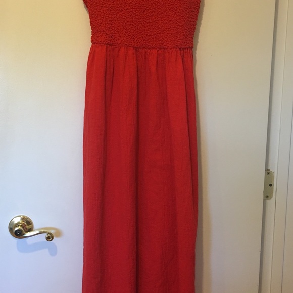 ❤️ d Frank Smocked red dress w/ jacket - Picture 5 of 7
